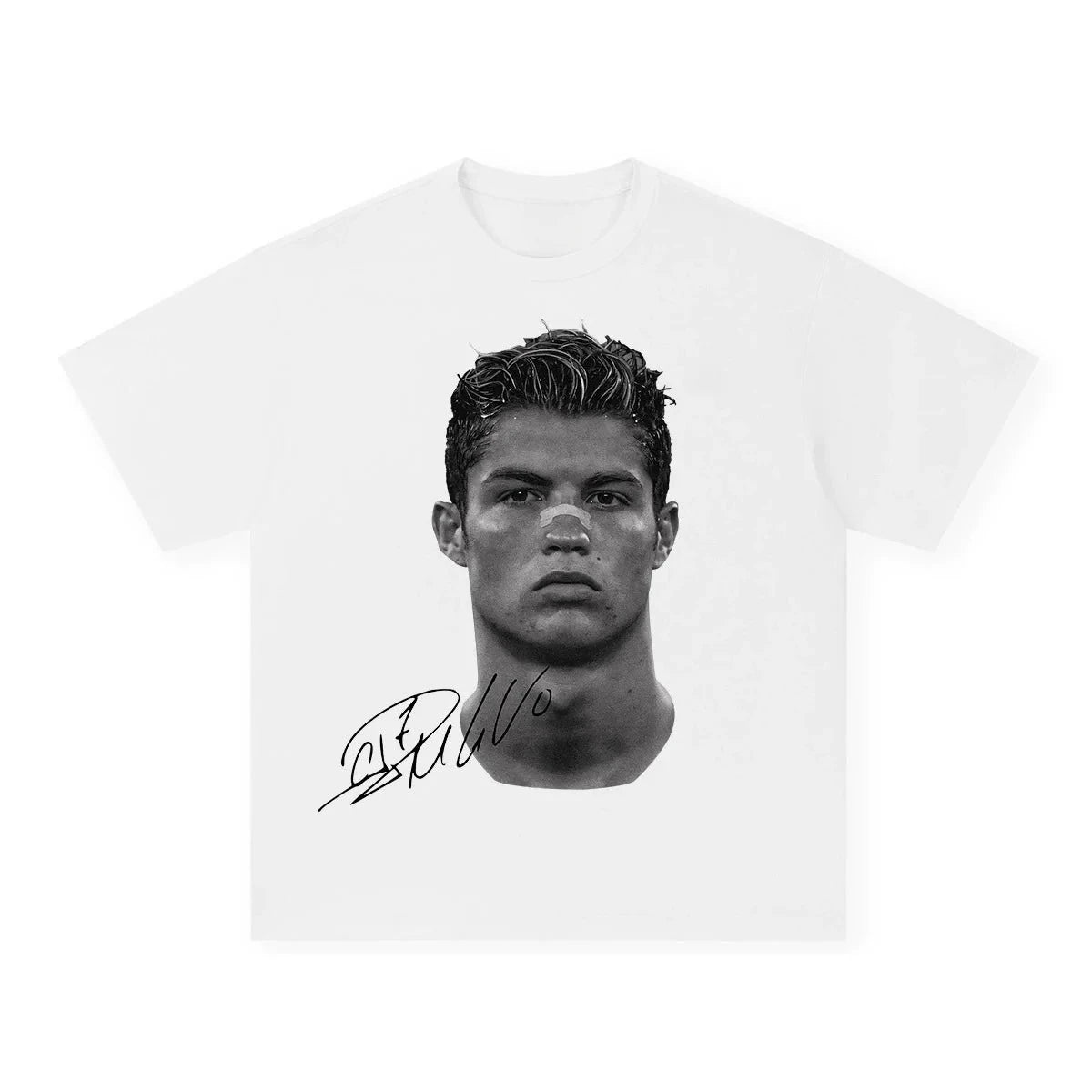 GOAT // Ronaldo Graphic Boxy Tee